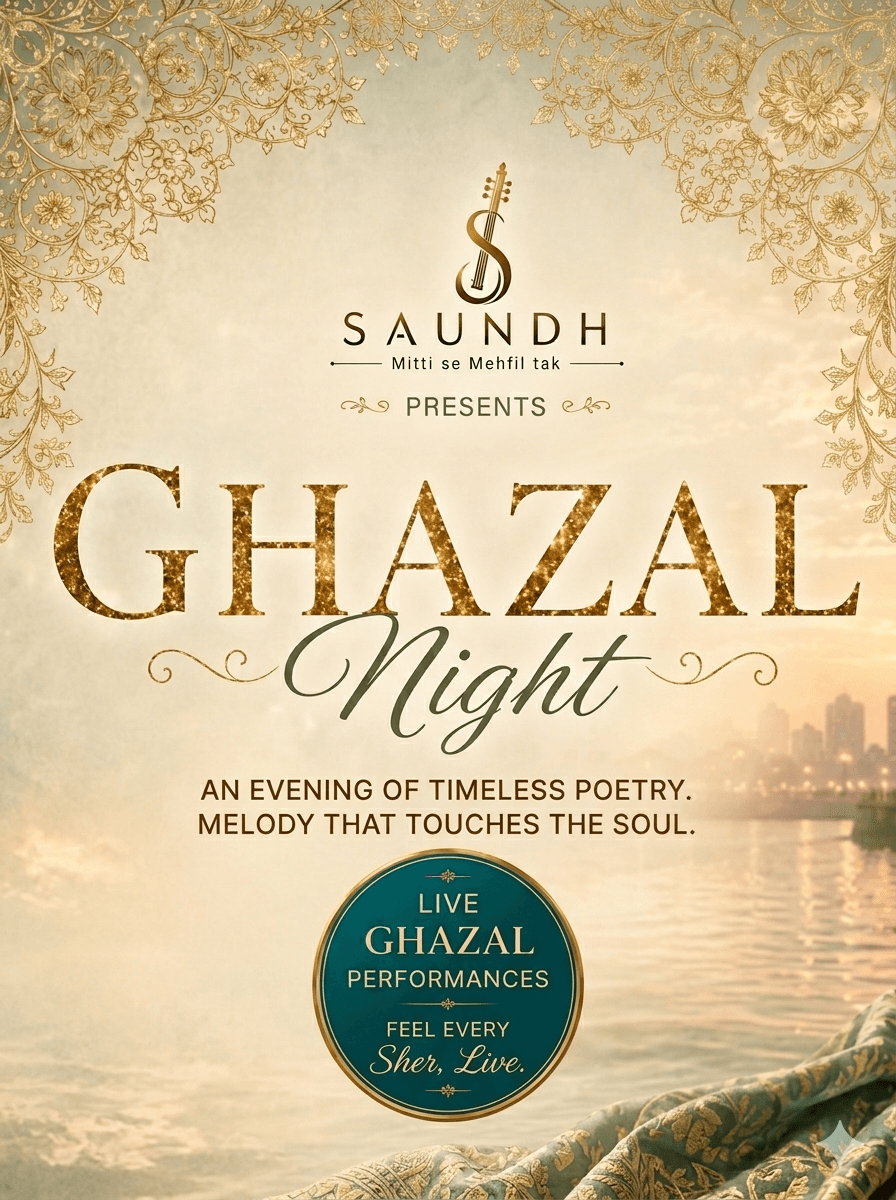 Saundh event poster